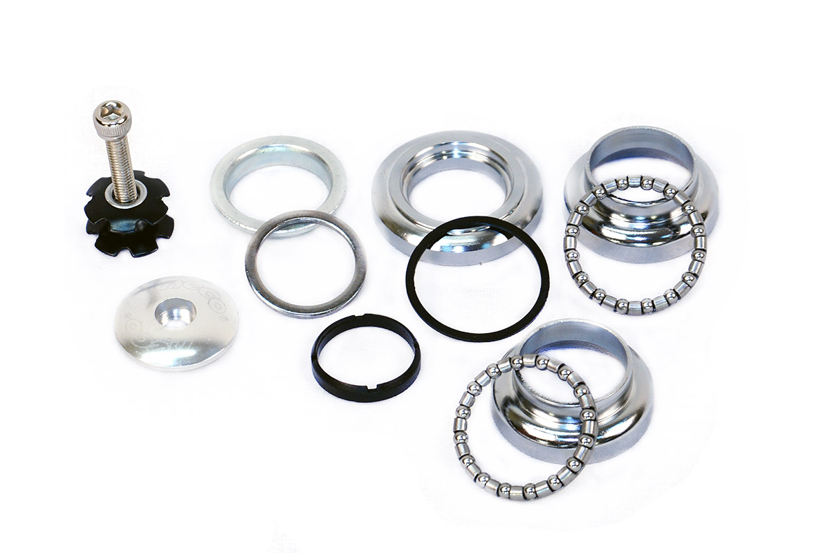 Рулевая колонка STARK 25,4mm,MTB, серебристая Рулевая колонка STARK 25,4mm,MTB, серебристая