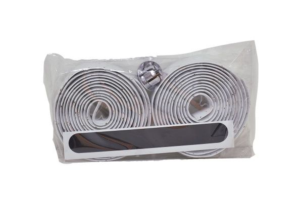 Обмотка руля шоссейная STARK 3*200см, белый крап Обмотка руля шоссейная STARK 3*200см, белый крап